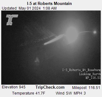 I-5 at Roberts Mountain